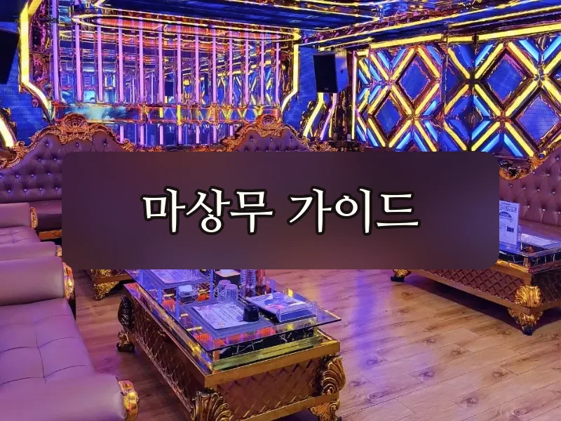 다낭 벤츠 가라오케 룸 전경