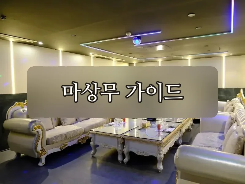 다낭 에덴 가라오케 룸 전경