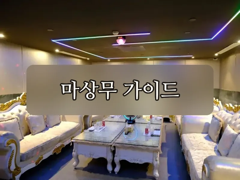 다낭 에덴 가라오케 룸 인테리어