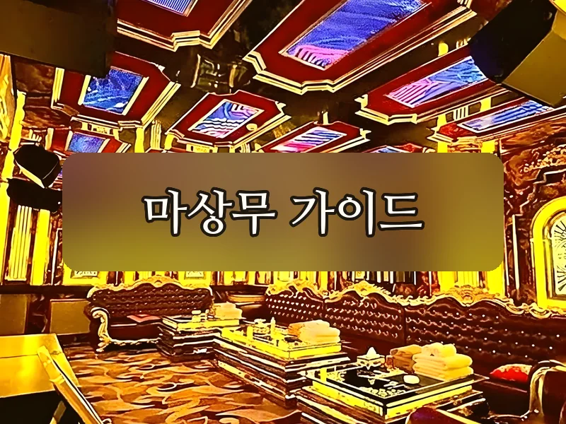 다낭 유니크 가라오케 대형 룸 전경